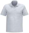 SP229 Spasso Terry Towel Polo Shirt White colour image